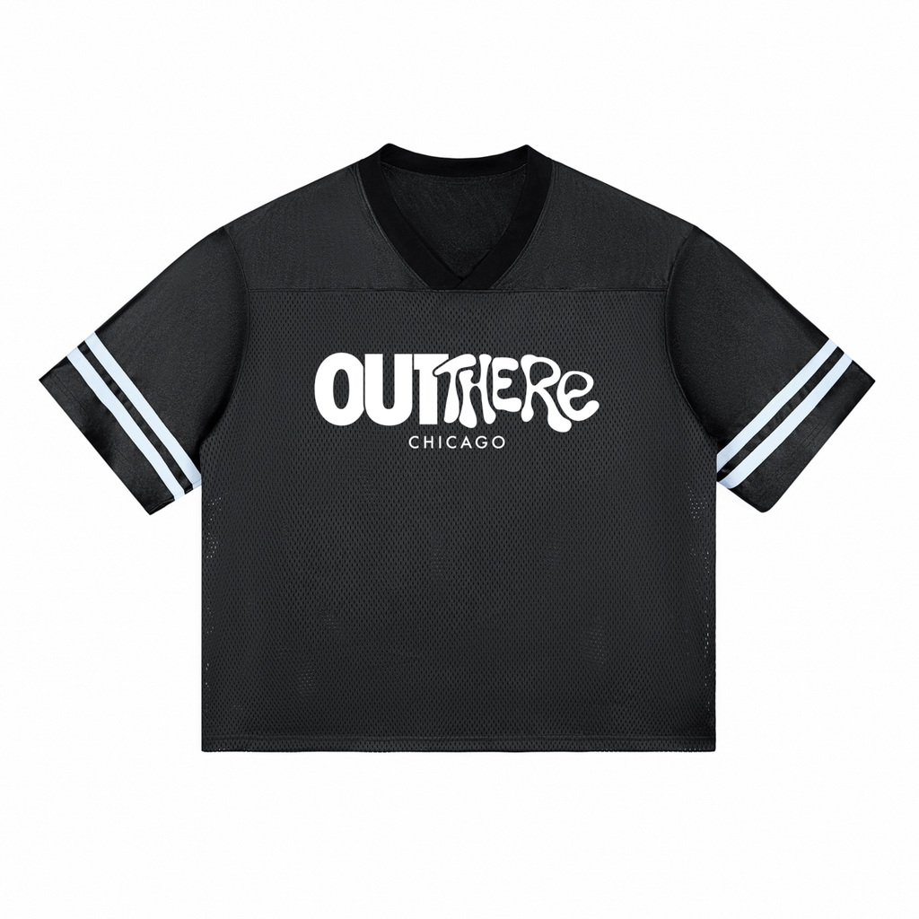 Out There Chicago Mesh Jersey (Black)