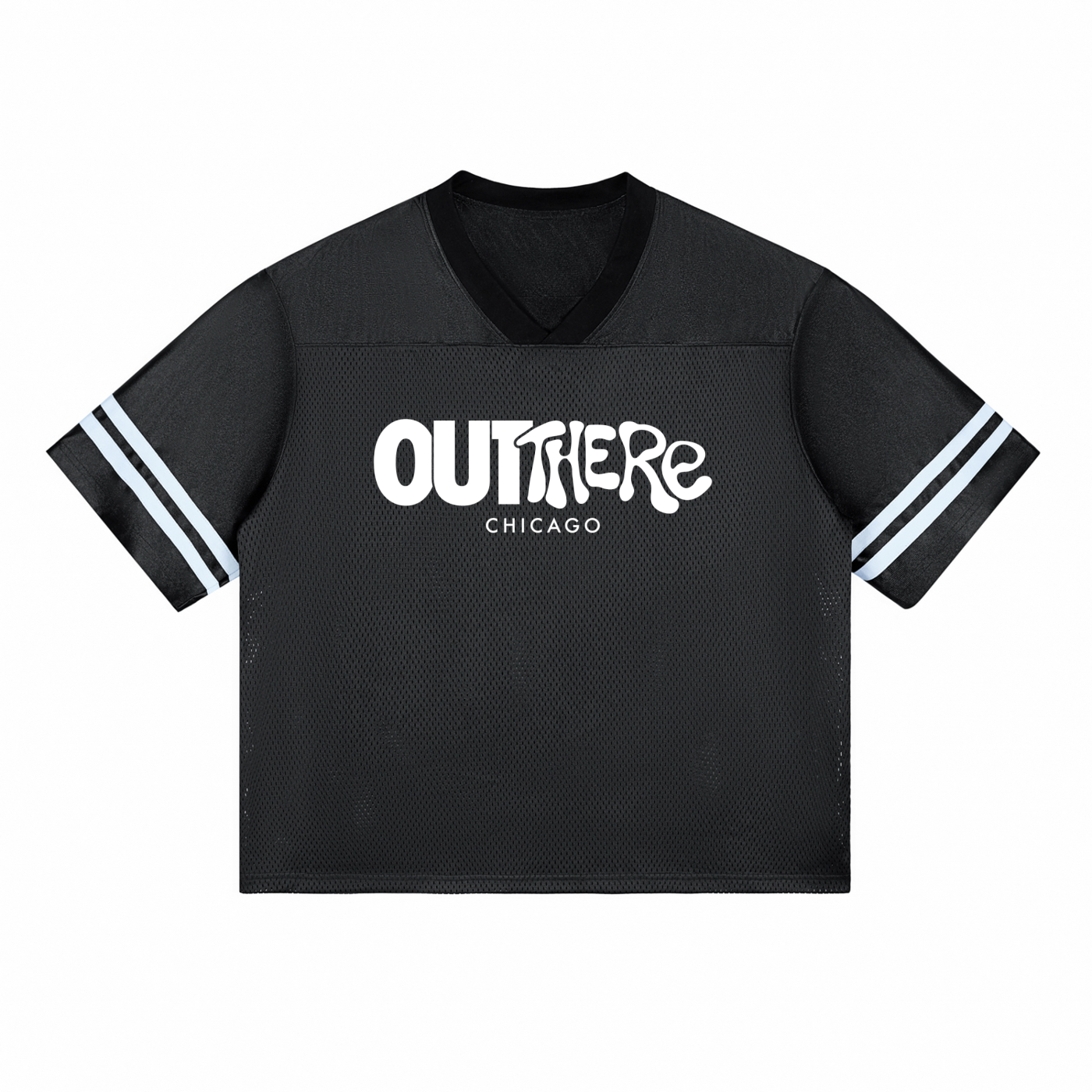 Out There Chicago Mesh Jersey (Black)