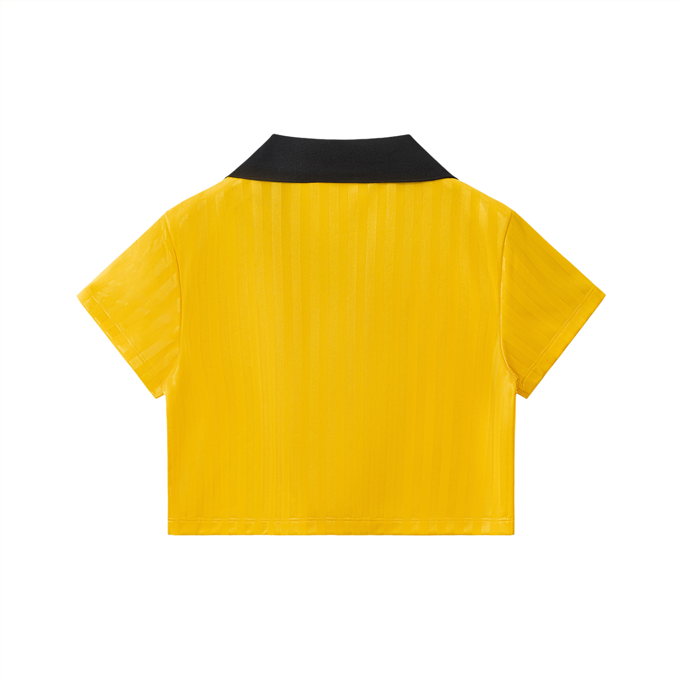 Out There Run Club Collar and Cropped Jersey (Yellow and Black)