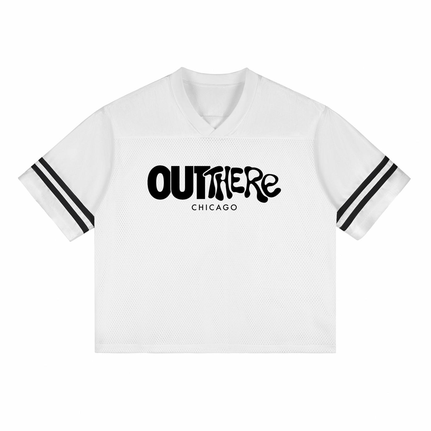 Out There Chicago Mesh Jersey (White)